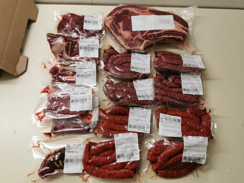 Colis de viande bovine fraiche  Élagagebovin à Vignes-la-Côte
